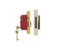 Able & Handy 91438 (473-32) 63mm (2.5") EB 3 Lever Mortice Sashlock, Multi-Colour