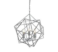 Ceiling Light Silver Cube 3 Chrome Searchlight 7863-3CC