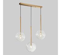3-Lights Creative Chaner Ceiling Lighting Fixture Modern Fabric Pendant Light Drum Hanging Lamp E27 Hanging Flush Mount Ceiling Swag Lamps For Living Room Bedroom Dining Room