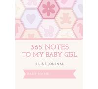 3 Lines Journal for my baby girl, To my daughter, Baby Journal Diary, Baby Diary Journal, Pregnancy Journal Diary, Baby Daily Diary, Baby Diary Book Ideas,: 3 lines journal a day