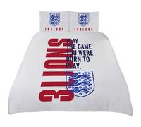 3 Lions Duvet Cover Set Set England FA Off White Double