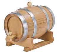 3 liter French oak wine barrel
