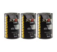 3 Liters Bardahl Xtc C60 5W40 Engine Oil Car Sport Performance Polar Plus