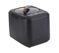 3 Liters Sauna Steamer Pot Steam Generator UK 220V Plug with Remote Control 1200W, Black