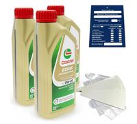 3 Litre Original Engine Oil castrol edge Professional V 0W20 Acea C5 15B13F Vcc