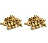 3 Litre Refill Bag Peanuts in Shells Premium Safe Wild Bird Food Monkey Nuts Afflotoxin Free (Weight 0.9kg/approx. 3L) MCW (Pack of 2)