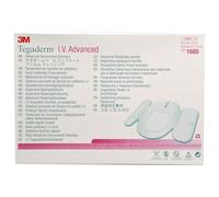 3 M 34948 Tegaderm I.V. Advanced Dressing in Clear Film for Central Lines, 8.5 x 11.5 cm, Pack of 50 Pieces