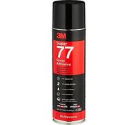 3 M 7000116782 Super 77 Multi-Purpose Spray Adhesive - Quick-Drying Permanent Glue Paper, Fabric, Plastic, Metal, Wood And More