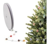 3 M Crystal Christmas Garland, 100PCS Christmas Tree Crystal Garland Shiny Christmas Bead Chain Xmas Hanging Decorations Tree Beads String Chain Xmas Crystal Ornament Party Home Decor (Colorful)