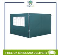 3 m Gazebo Replacement Exchangeable Side Panel Wall Panels w/ Window