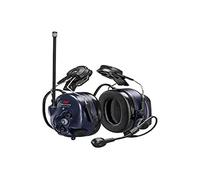 3 M mt7h7p3e4410-eu - Headphones with Microphone (Industry, H = 34 M = 30 L = 23, 33 dB, Binaural, Headphones, Helmet, Black, Blue, White)