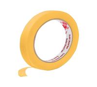 3 M S cotch 244 Super Masking Tape Professional Painter's Tape Masking Tape Polishing Tape for Sharp Colour Edges UV-Resistant and Outdoor Masking Tape Gold, 10 mm x 50 m