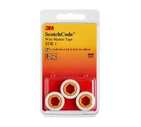 3 M Scotch Code SDR WIRE IDENTIFICATION Marker Refill Rolls Number 1 (Pack of 3)