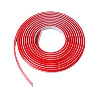 3 m TPE Quadrant Trim - Flexible Self Adhesive Skirting Board Trim - Moulding Trim for Laminate Flooring, Walls, Ceilings, Bath, Cabinets & Tile Edging