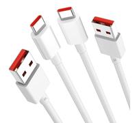 3 m USB C Cable 120 W for Xiaomi 14T 13T 12T 11T Pro, 67W 6A Charging Cable Fast Charging Cable Turbo Charging Data Cable for Xiaomi 13 12 Lite 11 Ultra 10T Redmi Note 13 12 Pro+ 11S 10 Pro POCO M6 X6