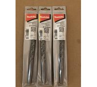 3 Makita TCT Performance Masonry Drill Bit 14 x 150 Tungsten Carbide Tip P-30178