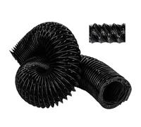 3" Marine Blower Hose Replacement for Boat Vent Bilge Blower Exhaust Fan, Marine Exhaust Hose Fit for 3 Inch Flexible Marine Blower Duct Hose, Ventilation Systems and Boat Bilge Heater, 10 Feet, Black