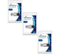 MediaRange MR908 Flexi USB Stick 8GB 15MB/s USB 2.0 black-silver 8 GB