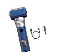 3 Men ' s Fast-Charging Electric Shaver Pocket-Sized USB Trimmer ABS Texture for Business Trips & Daily Grooming Electric Shaver with LED Display Men Grooming Tool with Digital Screen