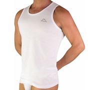 3 Men's Tank Tops Kappa with Wide Shoulder in Combed Cotton with Logo Art K1325