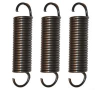 3 Metal Springs Compatible with 732 04306 Lawn Tractor Parts for Lawn Equipment Maintenance and Repair