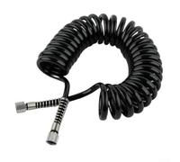 3 Meter Airbrush Hose 1/8 Inch for bsp Lightweight 3 Meter Airbrush | Flexible for pu material, black finish, resistant, fits standard compressors, easy storage