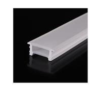 3 Meter Cuttable LED Neon Silicone Channel for Strip Lights - Durable, Even Lighting, 120 Beam Angle(White,F2010)