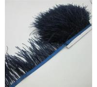 3 Meter Fluffy White Ostrich Feathers Trim Fringe 8-10cm Feather Ribbon for Wedding Party Sewing Dress Clothing Decoration Crafts