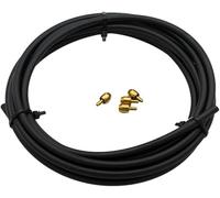 3 Meter Hydraulic Brake Hose Kit for Hayes Stroker Dominion For Prime For A2 For A4 Comp Pro, Rubber Replacement LINEs Tube with Oil Needles for MTB Cycling, Black Lovely and professional