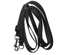 3 Meter Pet Dog Training Lead Long Strong Tracking Leash Line Walking Recall 10 Foot Horse Train Black Cotton Nylon Webbing Recall Obedience for Pet Long For Large, Medium and Small Dogs