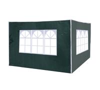 3 Meters Gazebo Side Panels Canopy Marquee Replacement Exchangeable Side Panel Walls Green