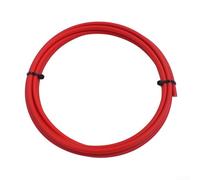 3 Meters Hydraulic Brake Line 5mm for Mountain Bikes Nylon Disc Brake Hose, Lightweight at 56g (Red)