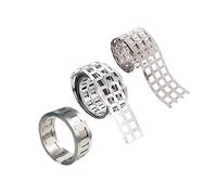 3 Meters Nickel Plated Belt Set, 2P 3P 4P Pure Nickel Strip for 18650 Lithium Battery, Li-Po Battery, NiMh and NiCd Battery Pack and Spot Welding (0.15x20.1mm)