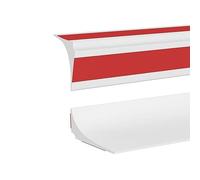 3 Meters Wide Silicone Shower Tray Sealing Strip,Bathroom Bath Edging Trim,Quadrant Trim Caulk Gap Cover Filler Strip for Sink,Bathtub,Countertop,Wet Room Floor Threshold Water Barrier(3.5cm Width)