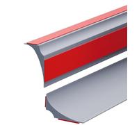 3 Meters Wide Silicone Shower Tray Sealing Strip,Bathroom Bath Edging Trim,Quadrant Trim Caulk Gap Cover Filler Strip for Sink,Bathtub,Countertop,Wet Room Floor Threshold Water Barrier(Grey,3.5cm)