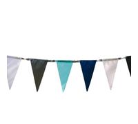 3 Metre Bunting Marine Mini Manufacture Martinshof Bunting Garland Bunting Decoration Weatherproof Tent Fabric Garden Openings Picnic Party Festival Birthday Event at Home