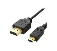 3 Metre High Speed Micro HDMI Type D to HDMI Type A-Lead for Connecting HUAWEI MEDIAPAD With Micro HDMI Port to TV