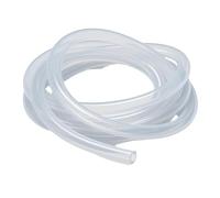3 Metre Silicone Hose 6 mm ID x 8 mm OD, Transparent Silicone Rubber Hoses, Flexible Food Grade Hoses, Hose Pipe for Air Oil, Household, Drinking Water, Pump Transfer