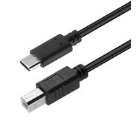 3 Metre USB C to USB B Midi Cable, MIDI Interface Lead for MIdI Controller Piano Keyboard Audio Interface, Type C to USB B 2.0 Printer Scanner Cord for HP Canon Samsung Printers and More
