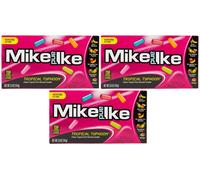 3× Mike & Ike Tropical Typhoon Chewy Fruit Candies 120g | American Sweets Bulk