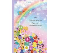 3-Minute Kids Journal: A Fun Daily Reflection Journal for Busy Kids - Smiley Face Theme: 3 Months of Prompts to Celebrate the Day, Track Kindness, and Reflect on Weekly Wins