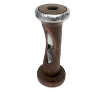 3 minute timer/traditional egg timer re-crafted from an antique wooden bobbin (3 minute)