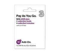 3 Mobile Three 4GB data Pay As You Go SIM