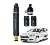3 Mode Water Hose Nozzle, Leak Resistant Garden Sprayer Attachment for Adjustable Flow and Efficient Cleaning, Easy Connect Spray Tool | Plant Watering, Lawn Maintenance, Window Washing, Bathroom, Kit