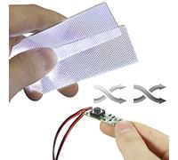 [ 3 Model ] Flexible Helmet Decorations led Light Cosplay DIY kit RGB Superhero for Men Gifts