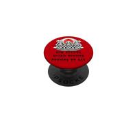3 Monkeys Three Wise Monkey Skeleton Ape Slogan Design PopSockets Adhesive PopGrip