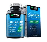 3-Month Supply - Calcium and Vitamin D 1000mg - 180 Tablets | High Strength