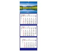 3?Month Vertical Calendar - 32.7 Inch Lay?Flat Wall Calendar Jan 2026?Feb 2027 | Quad?Fold Large Bold Font Schedule, Modern Vertical Wall Calendars, Walll Planner, For Office, Home & Busy Planning