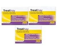 3 Months Supply Treat-hay Hayfever Relief Fexofenadine 120mg 30 Tablets x 3 Boxes (90 Tablets)