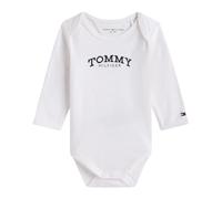(3 Months, White) Tommy Hilfiger Baby Regular Long-Sleeved Bodysuit